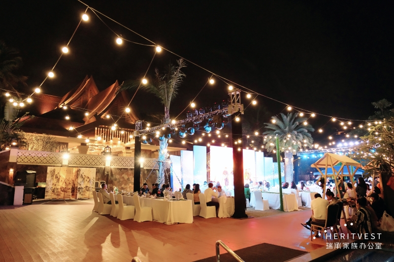 歡迎晚宴現(xiàn)場