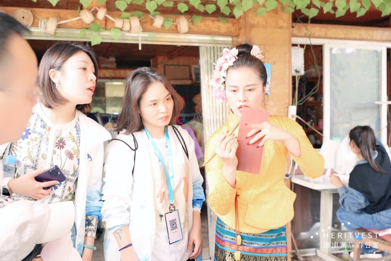 體驗非遺項目（貝葉求生）